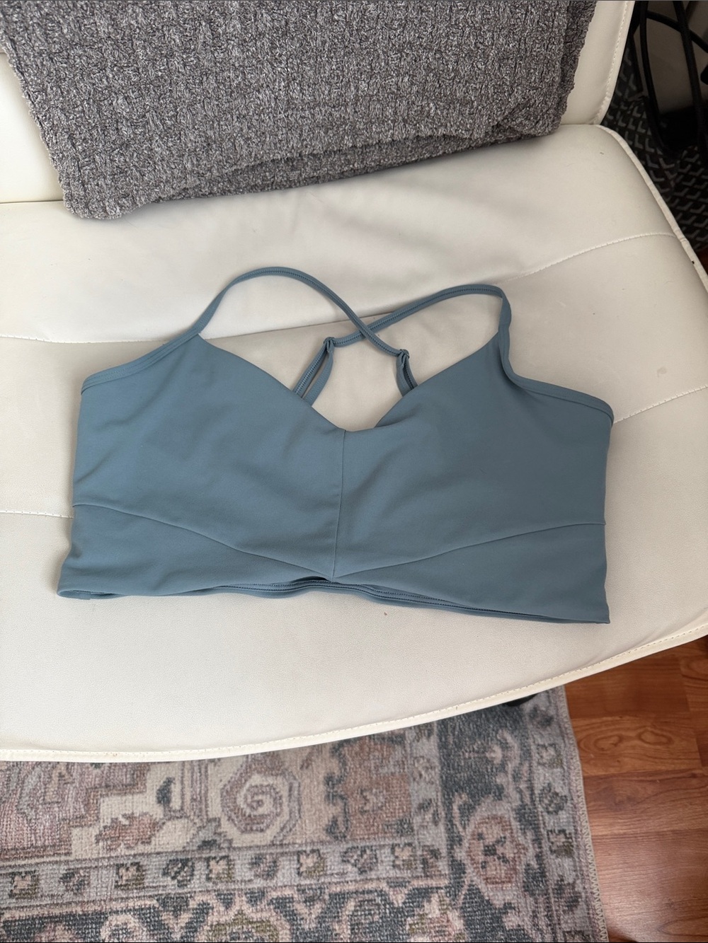 Vuori Dusty Blue Sports Bra